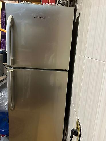 xaladenik gence: Hoffmann ikiqapılı soyuducu - Rəng: inox (gümüşü) - Üst qapı – — 1