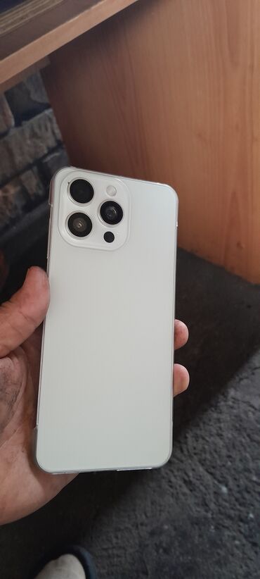 шв машинки: IPhone 16 Pro Max, Жаңы, 512 ГБ, White Titanium, Заряддоочу түзүлүш, Кабель, 100 %
