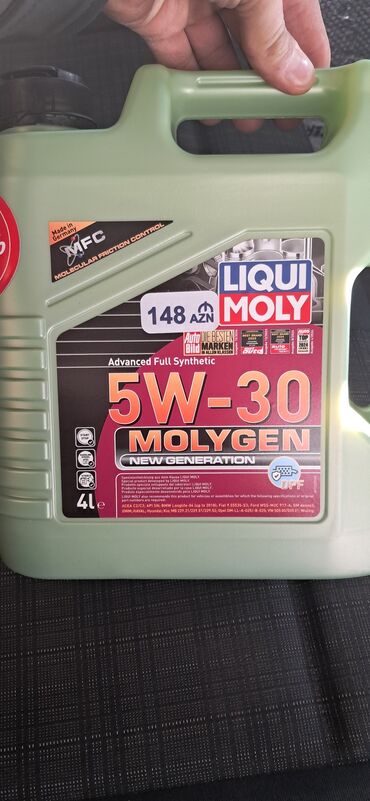 karopka yaglari qiymetleri: Liqui Moly, 4 l, 5w30