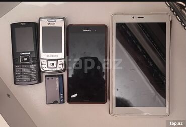 samsum: Bu dəstə müxtəlif mobil cihazlar daxildir: klaviaturalı Samsung