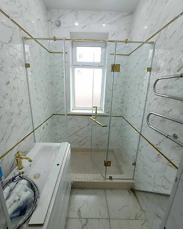 Душевые перегородки и ограждения: Душевые перегородки из стекла на заказ | Душевые кабины | Бишкек — 14