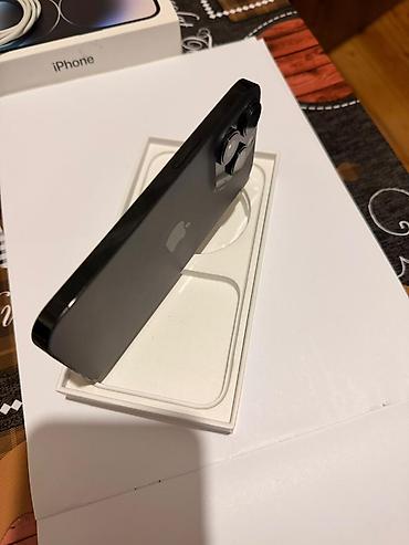 Apple iPhone: IPhone 14 Pro, 128 GB, Black Titanium, Face ID — 9