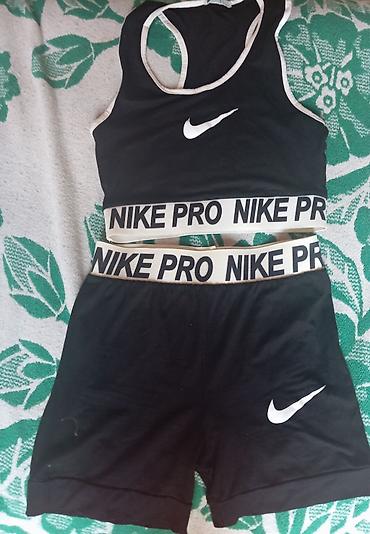 wear pro: Nike Pro qadın idman dəsti - 2 hissəli dəst: qısa top və şort - Rəng — 1