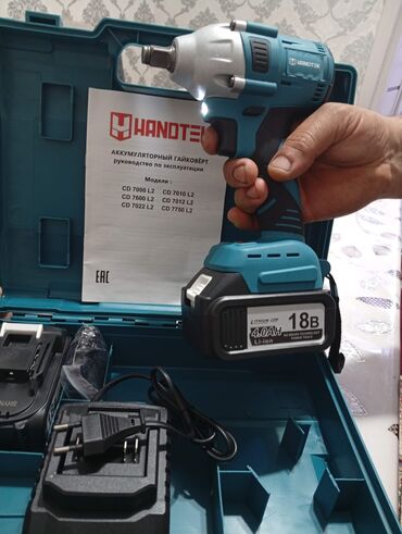 Гайковерты: Аккумуляторный гайковерт, Новый — 2