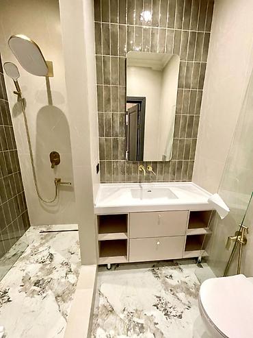 Продажа квартир: 3 комнаты, 109 м², Асанбай мкр Элитка, 2 этаж, Дизайнерский ремонт — 12