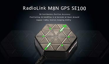 gps navigator: Kateqoriya: Dron Materialları Məhsul: Radiolink M8N GPS SE100 + Tutucu — 2