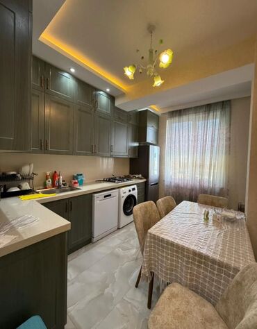 Uzunmüddətli kirayə mənzillər: Menzil Qar Qarayev metrosunun yaxinliginda yerlewir 3 Otaq Su isiq — 12