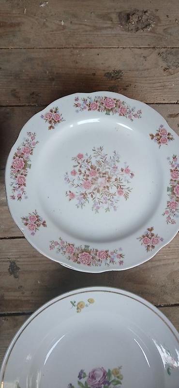 Boşqablar: Boşqablar, rəng - Ağ, Keramika — 3