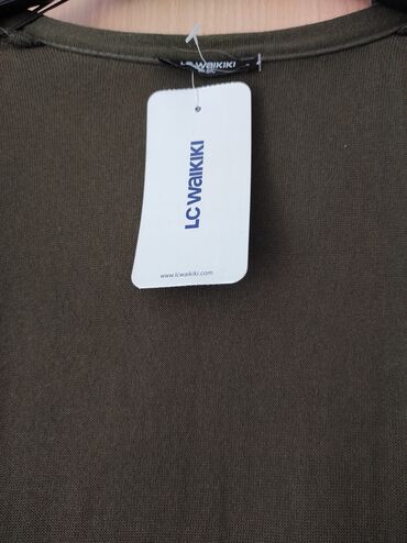 Džemperi, kardigani: Letnji kardigan, maslinasto zeleni. Velicina S, ali ga moze nositi — 5