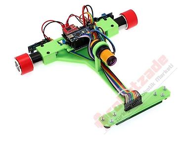 robot konstruktorları: GinBot 2WD Xətt İzləyən Robot Dəsti (Enkoderli) Robot yarışmalarında — 2