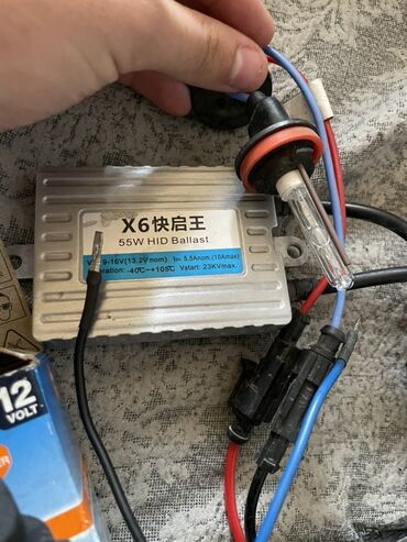 Лампы: Avtomobil üçün 55W HID balast və Osram HB3 12 volt lampaları dəsti