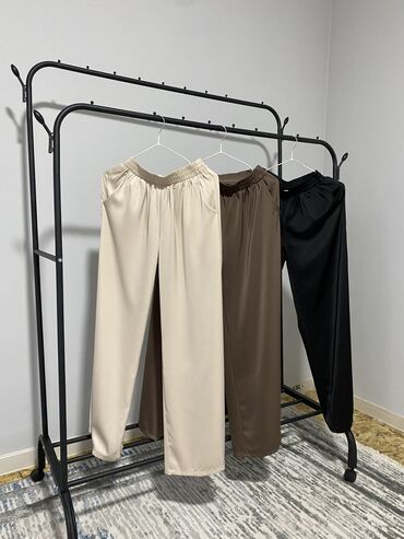 килоты брюки: Повседневные брюки, Высокая талия, Лето, M (EU 38)