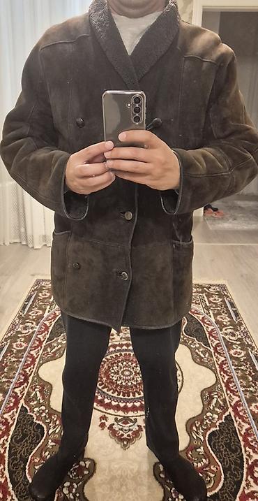 dəri plaşlar: Plaş, XL, rəng - Qəhvəyi — 1