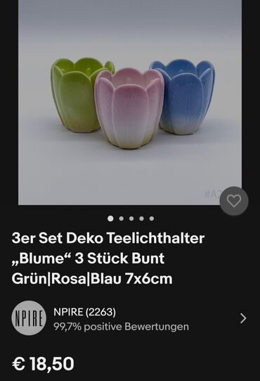 Sveće i svećnjaci: Svećnjak, bоја - Šareno, Novo — 2