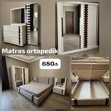 Turkiye istehsali masin boyali yataq desti bazali ortopedik matrasla lalafo.az -da Turkiye istehsali masin boyali yataq desti bazali ortopedik matrasla