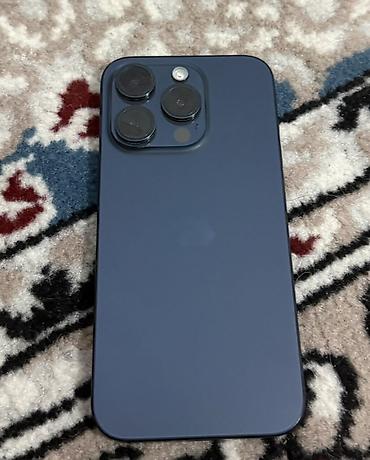 IPhone 15 Pro, Б/у, 256 ГБ, Blue Titanium