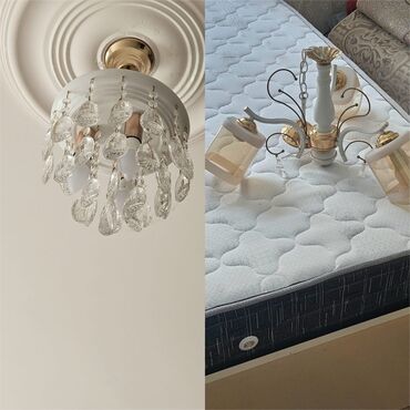 ультрафиолетовая лампа: Çılçıraq, 2 lampa, Metal