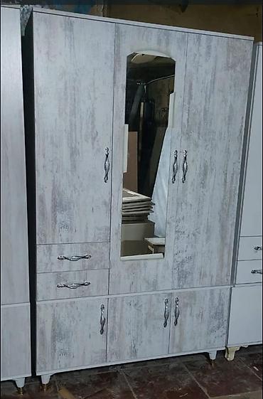 skaf ucuz: 3 qapılı paltar dolabı - Material: laminat - Ölçü: 2 m × 45 sm × 1.20 — 5