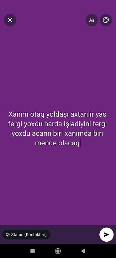 8 mikrorayon: 8 noyabr prosbekdi ağ sehere 7 dq mesafede — 1