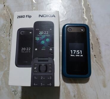 honor x9 ekran: Nokia 2760 Flip, rəng - Mavi, İki sim kartlı