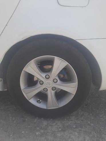Колеса в сборе: Hyundai orijinal yüngül lehimli disk və təkər dəsti tekerler tezedir - — 1