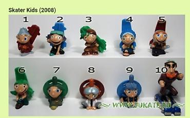 Figurice za decu: Kinder igracke razne - funny students, šrek, simpsonovi, dekster, duh — 5