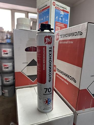 Комплектующие для дверей: Монтажная пена ТЕХНОНИКОЛЬ 70 PROFESSIONAL - Всесезонная — 1