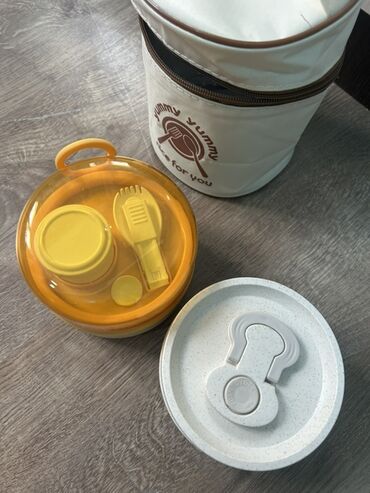 Пищевые контейнеры и ланч-боксы: Пищевой контейнер, цвет - Бежевый — 8