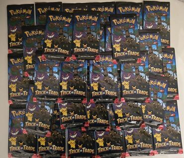 nerd taxta qiymeti: Məhsul: Pokémon TCG “Trick or Trade” mini booster paketləri (1 paket =