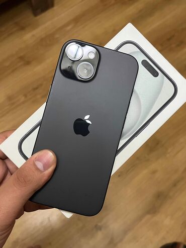ikinci el 15 pro max: IPhone 15, 128 GB, Qara, Zəmanət, Simsiz şarj, Face ID