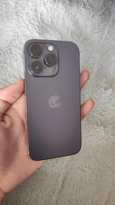 iphone 12 pro ağ: IPhone 14 Pro, Deep Purple, Face ID