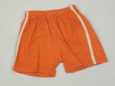 pomarańczowe legginsy: Szorty, 6-9 m, stan - Dobry