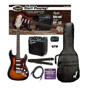 Elektro gitaralar: Fender Telecaster və Stratocaster elektrogitara seti Dünyaca məşhur
