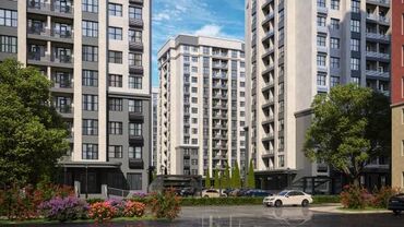 Продажа квартир: 3 комнаты, 85 м², Элитка, 14 этаж, ПСО (под самоотделку)