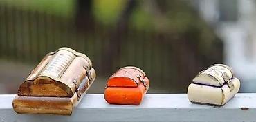 Kutije za odlaganje: Vintage Bone Box kutije od kamilje kosti. Cene su odredjene — 9