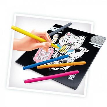 ruski deda mraz: Neonska slika set 106654 Buki – kreativni set za decu Neonska slika — 6
