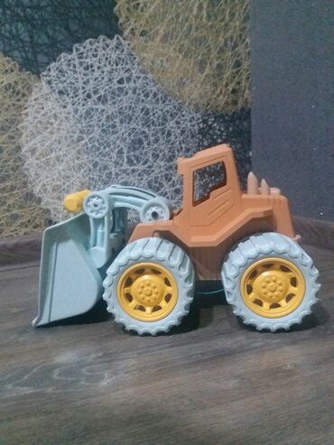 Oyuncaqlar: Uşaq üçün işıqlandırmalı oyuncaq ekskavator/buldozer usaq dunyasi — 6
