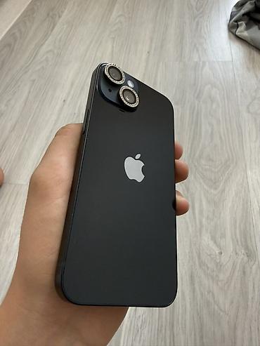 note 14: IPhone 14, Б/у, 128 ГБ, Midnight, Защитное стекло, 100 % — 3