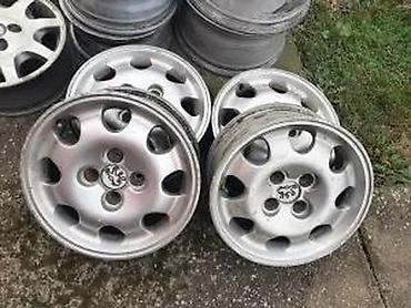 alko test: PEZO 205 GTI 1.9 FABRICKE FELNE VISE GARNITURA 4X108 R15 | Vise — 1