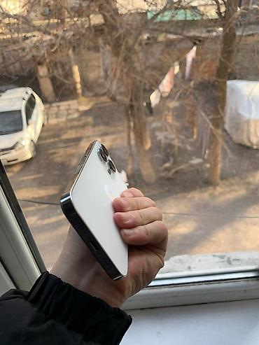 Apple iPhone: IPhone 13 Pro, Б/у, 128 ГБ, Серебристый, Чехол, 80 % — 5