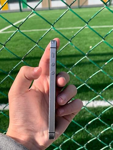 запчасти на айфон 5s: IPhone 5s, Б/у, 16 ГБ, Jet Black, Чехол, 100 % — 6