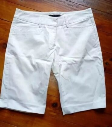 pantalone tifany kroj: L (EU 40), color - White, Single-colored