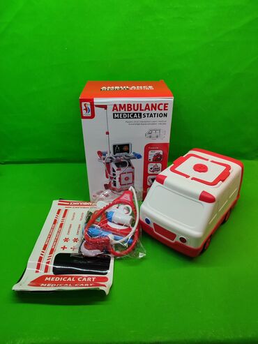 игрушка доктор: Машинка набор доктора скорая помощь игрушка🏥 Комплектация товара