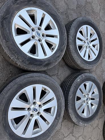 40 5: Литые Диски R 17 Subaru, Комплект, отверстий - 5, Б/у — 7