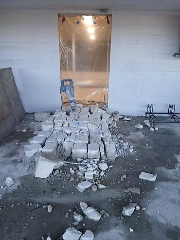Beton işləri: Beton kəsmə xidməti - Divar, döşəmə və tavanlarda dəqiq və səliqəli — 25