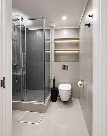 новый дом хай тек: 2 комнаты, 65 м², Элитка, 1 этаж, Дизайнерский ремонт — 9