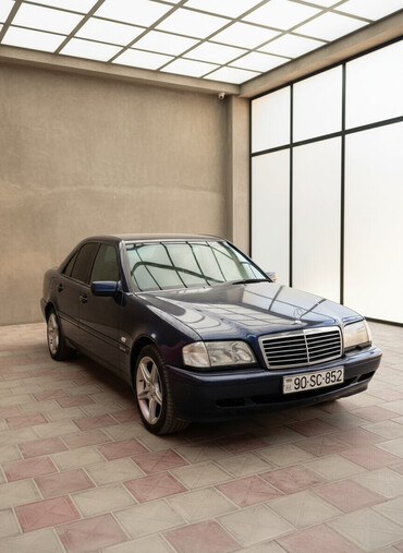 Mercedes-Benz: Mercedes-Benz C240 (W202) sedan - Kuzov: 4 qapılı sedan, tünd mavi — 2