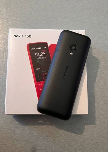 nokia 150: Nokia 150, rəng - Qara, Düyməli