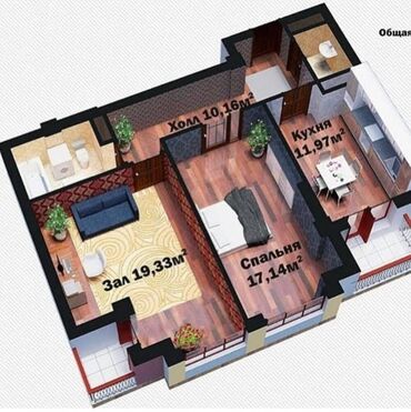 Продажа квартир: 2 комнаты, 70 м², Элитка, 10 этаж, Евроремонт