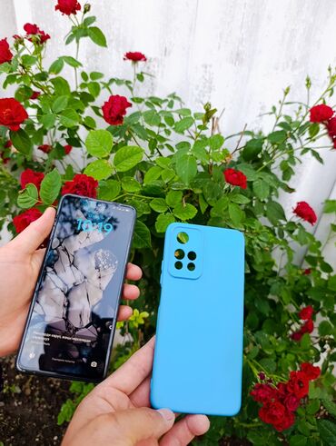 айфон 7 ош: Redmi, Redmi Note 11 Pro Plus, Колдонулган, 128 ГБ, түсү - Көк, 2 SIM
